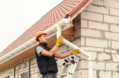 Pose et remplacement de gouttières à Pontaumur